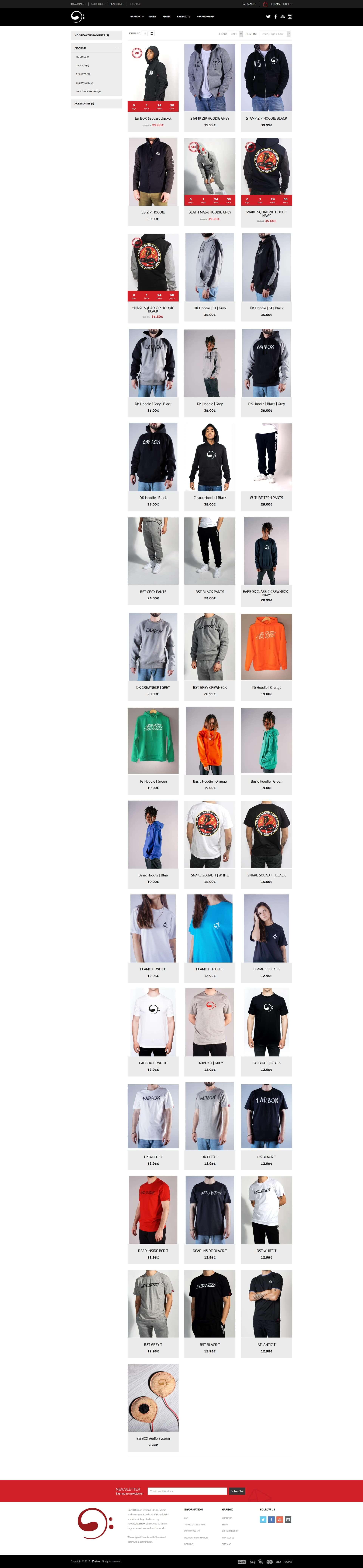 Store page
