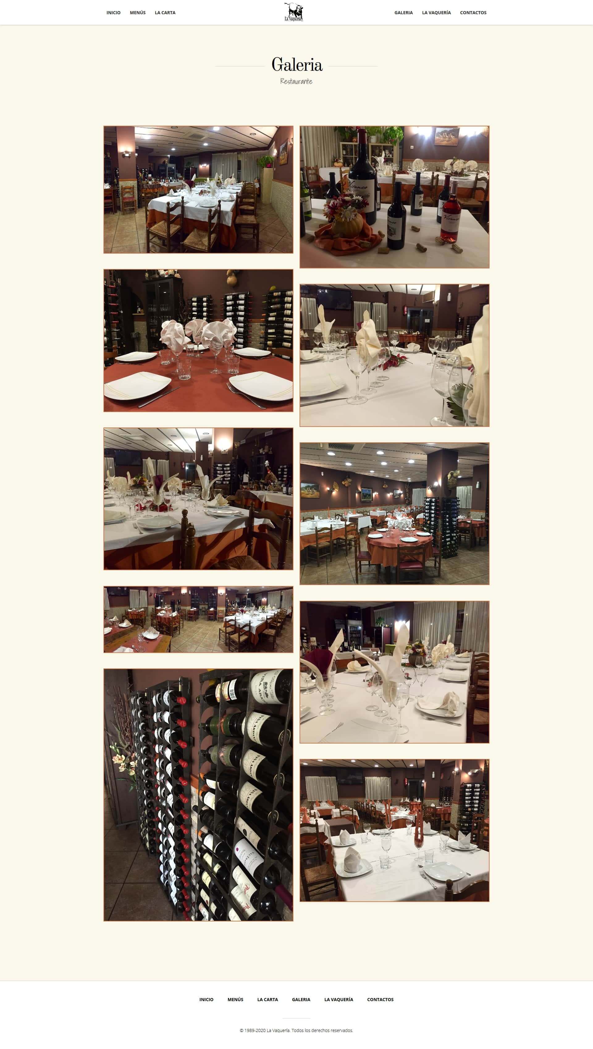 Galeria Restaurante page
