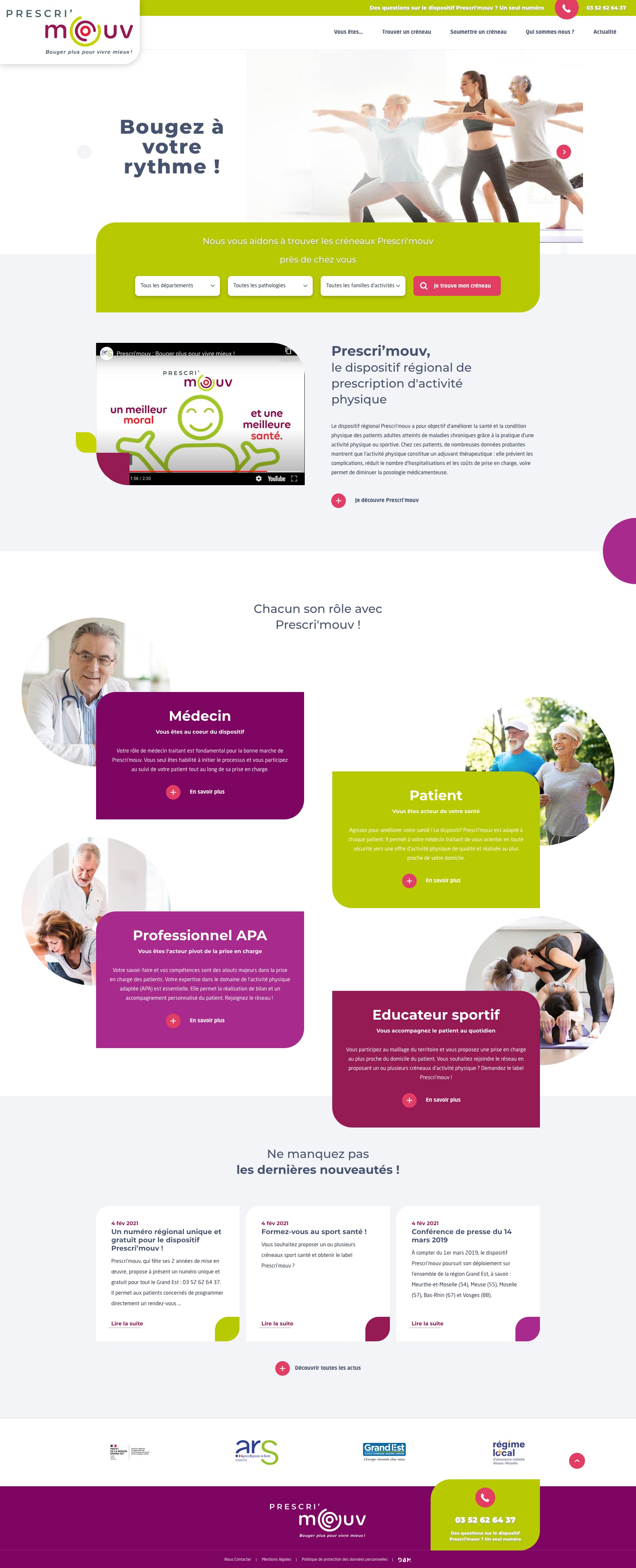 Home page