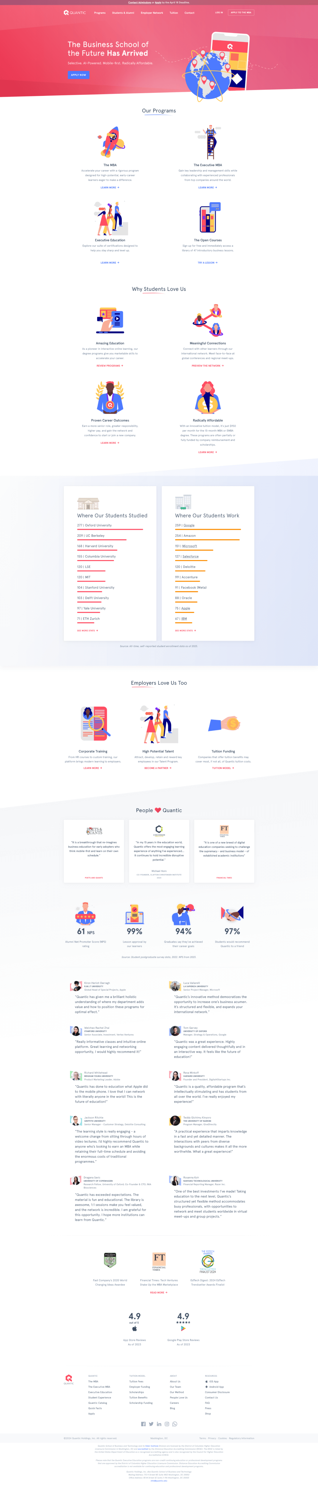 Home page