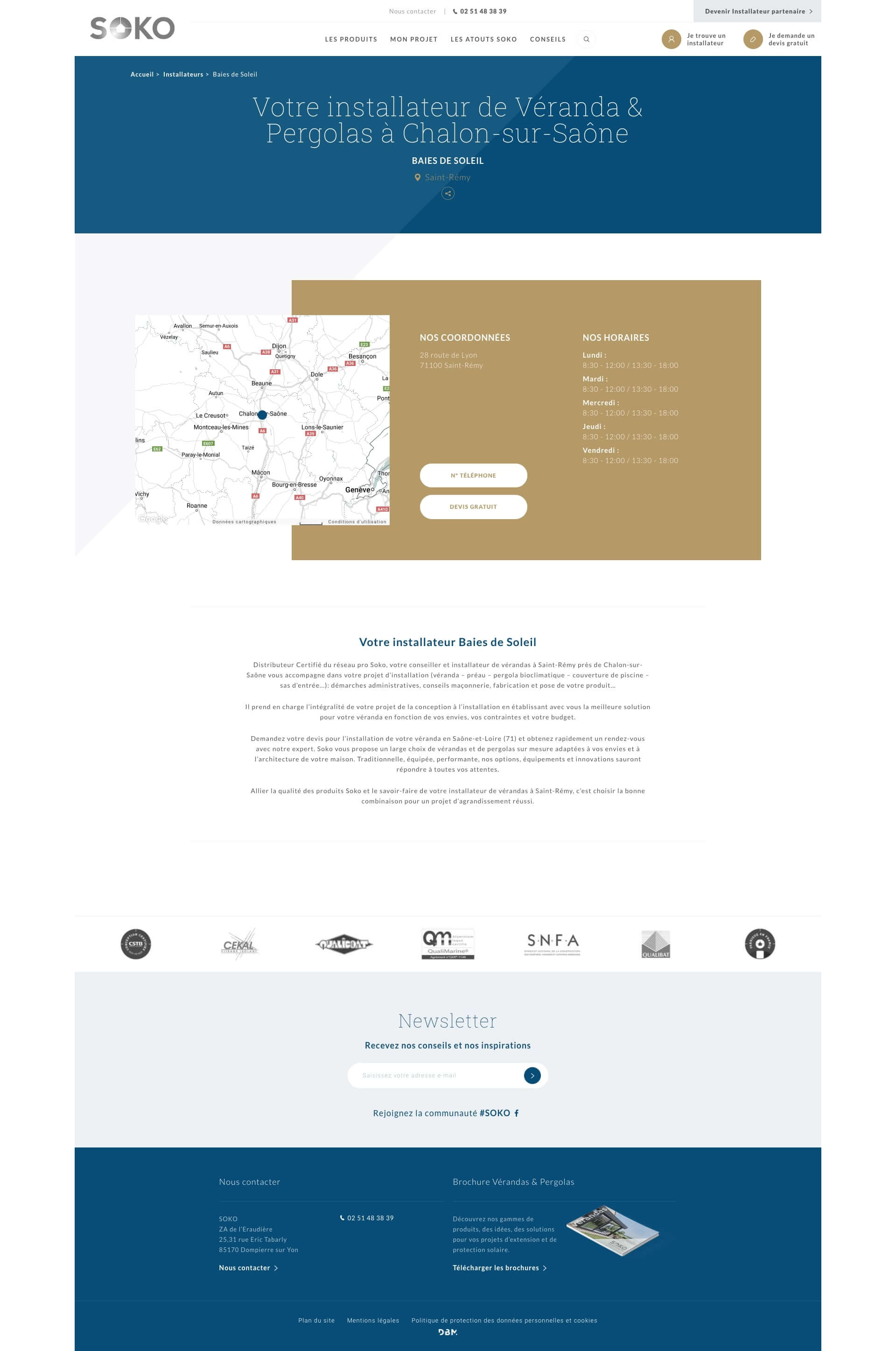 Votre Installateur page