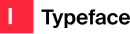 Typeface logo
