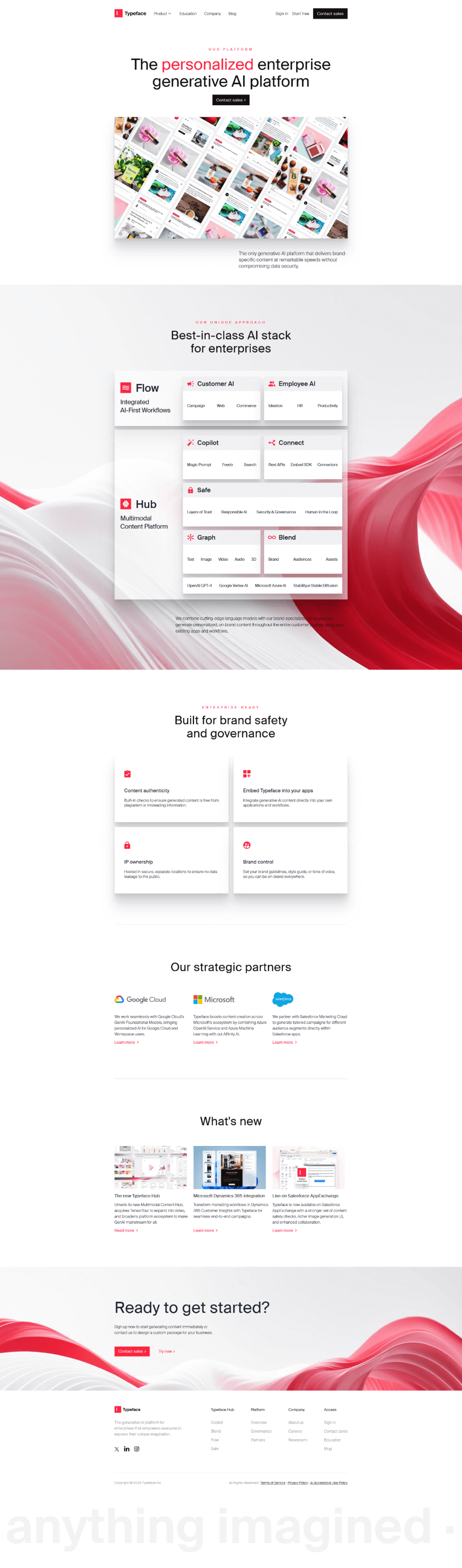 Platform page