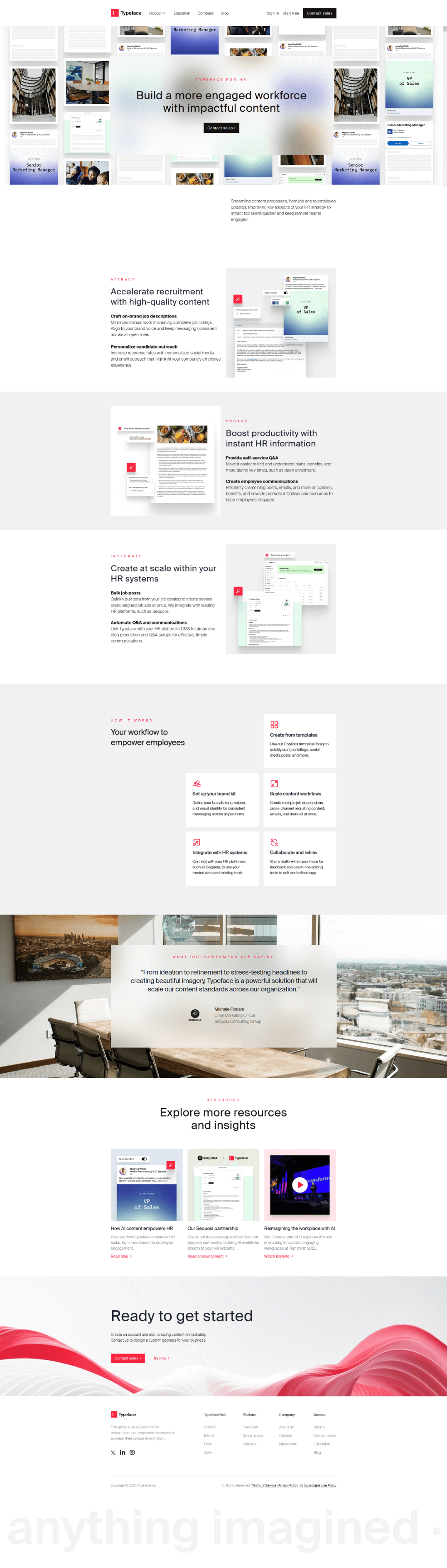 Use Cases HR page