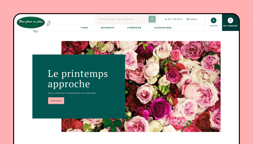 Une Fleur en Plus