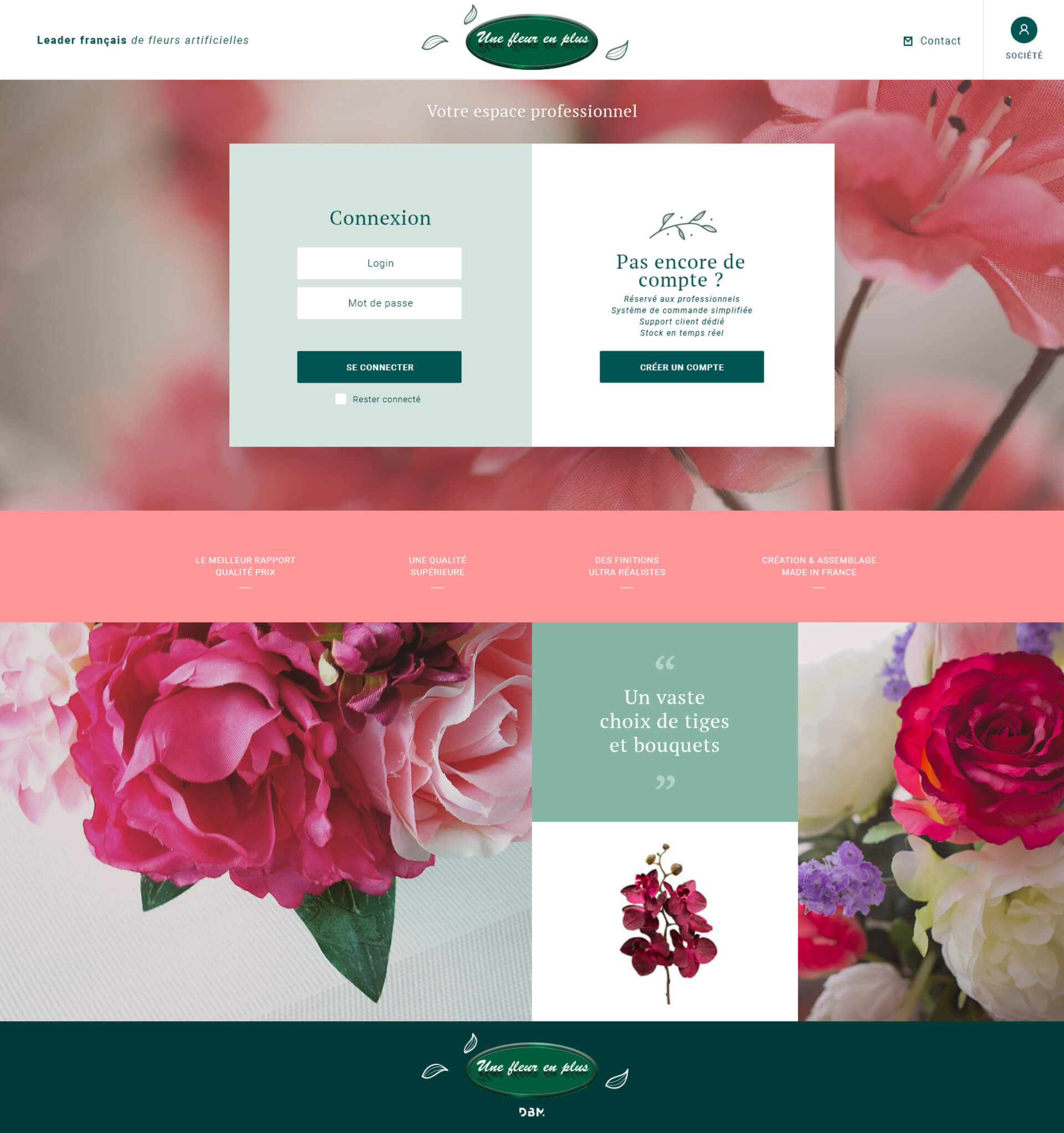 Connect page
