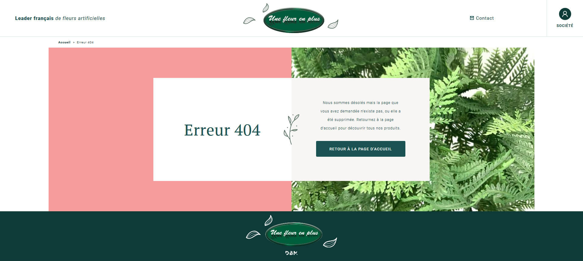 404 page