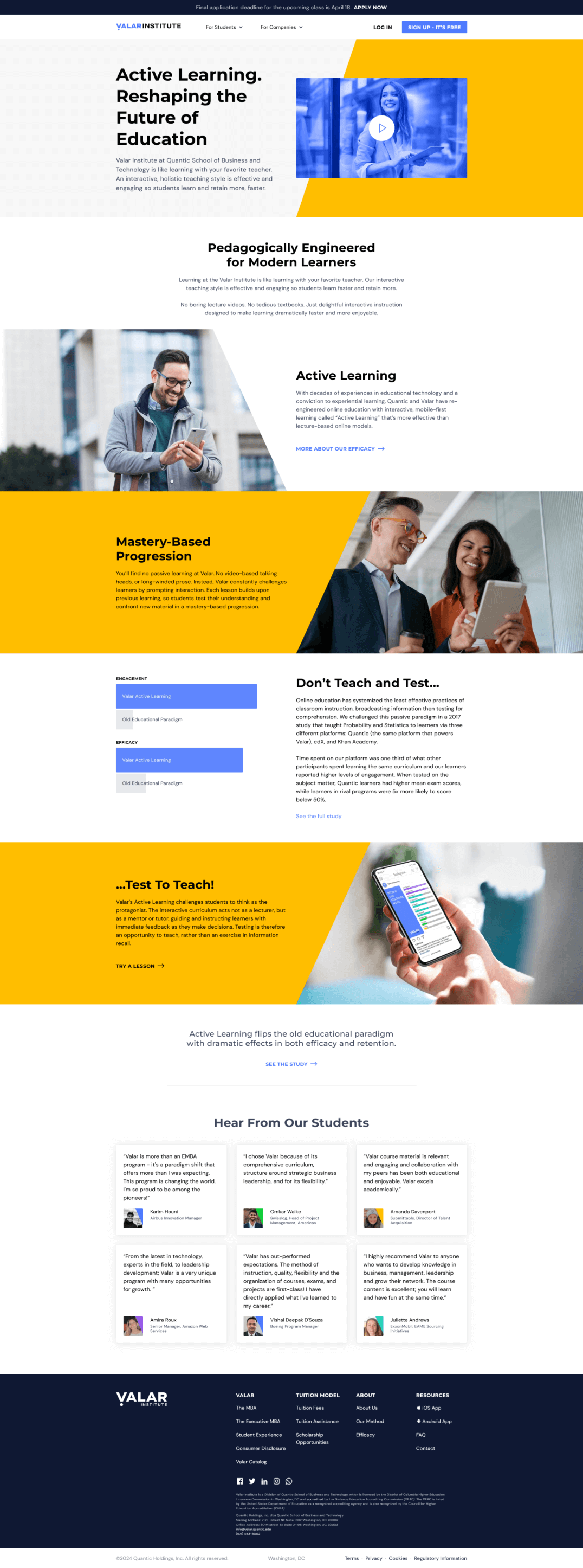 Our Method page