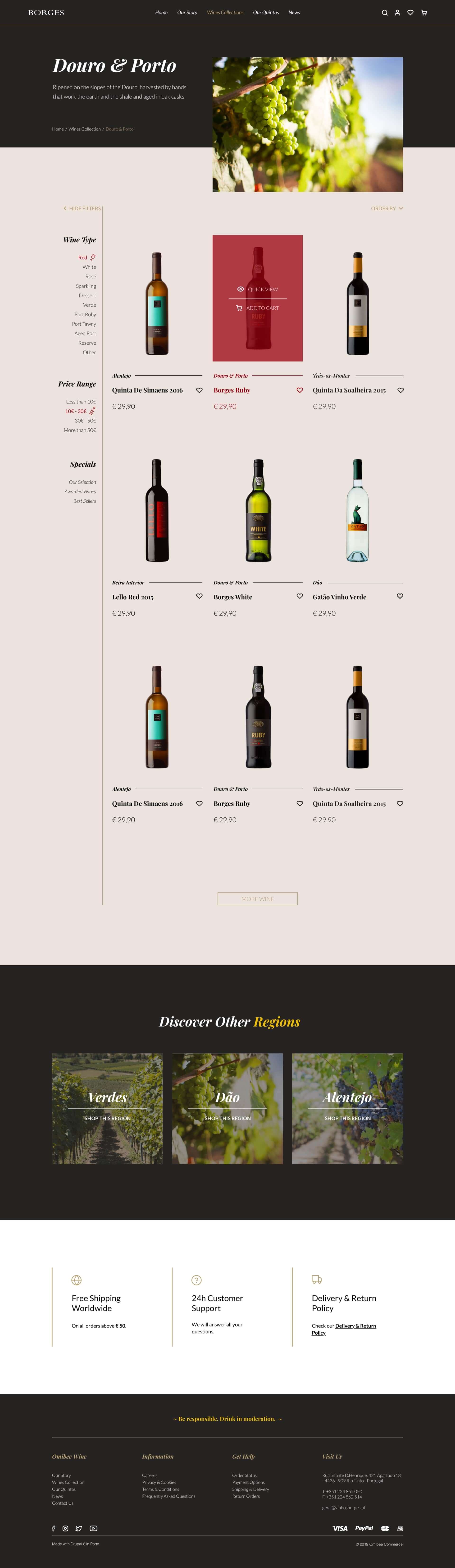 Collection page